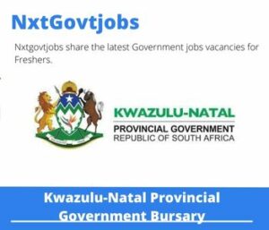 Kwazulu-Natal Provincial Government Bursary