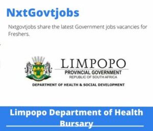 Limpopo Department of Health Bursary