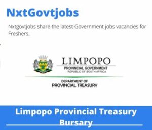 Limpopo Provincial Treasury Bursary
