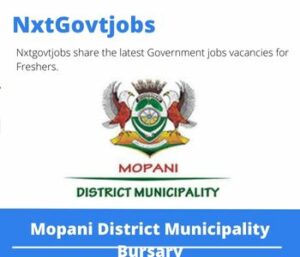 Mopani District Municipality Bursary