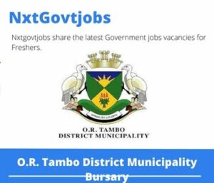 O.R. Tambo District Municipality Bursary