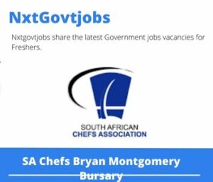 SA Chefs Bryan Montgomery Bursary