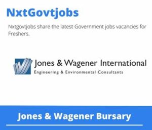 Jones & Wagener Bursary