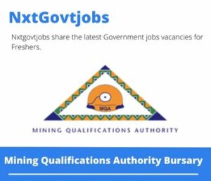 Mining Qualifications Authority Bursary