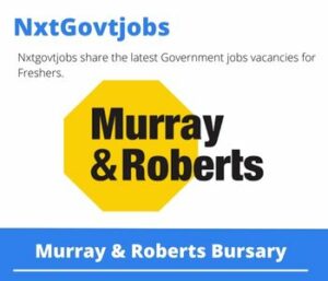 Murray & Roberts Bursary