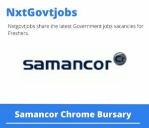 Samancor Chrome Bursary